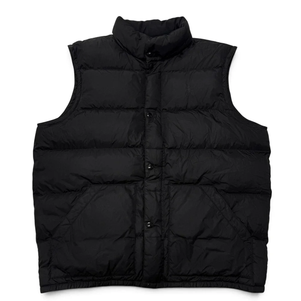 Polo Ralph Lauren Mens Black Down Puffer Vest Quilted Big & Tall 2XB Vintage Y2K